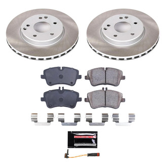 PowerStop® - Semi Coated Front Disc Brake Kit