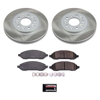 PowerStop® - Semi Coated Front Disc Brake Kit