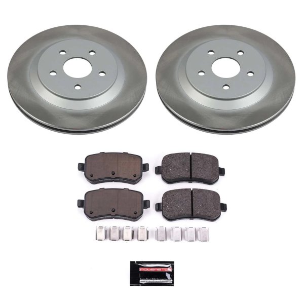  PowerStop® - Semi Coated Rear Disc Brake Kit