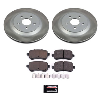 PowerStop® - Semi Coated Rear Disc Brake Kit