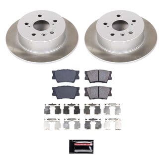PowerStop® - Semi Coated Rear Disc Brake Kit