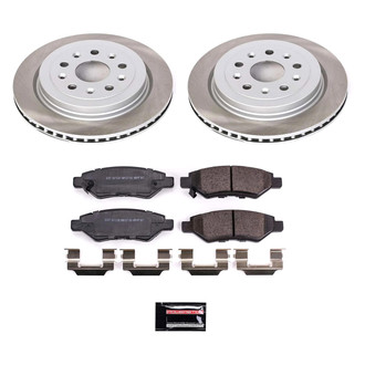 PowerStop® - Semi Coated Rear Disc Brake Kit