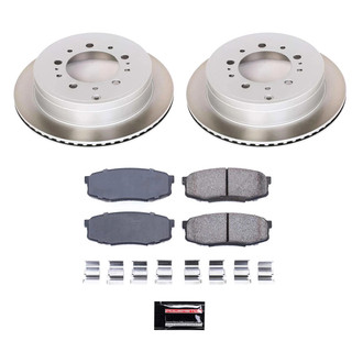 PowerStop® - Semi Coated Rear Disc Brake Kit