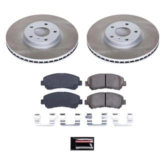 PowerStop® - Semi Coated Front Disc Brake Kit
