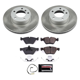 PowerStop® - Semi Coated Front Disc Brake Kit