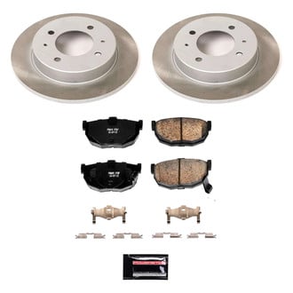 PowerStop® - Semi Coated Rear Disc Brake Kit
