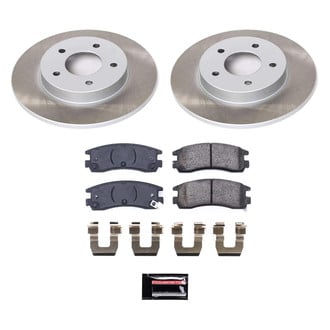 PowerStop® SC3115 - Semi Coated Rear Disc Brake Kit