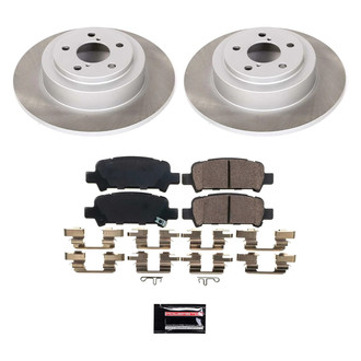 PowerStop® - Semi Coated Rear Disc Brake Kit
