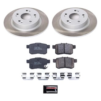 PowerStop® - Semi Coated Rear Disc Brake Kit