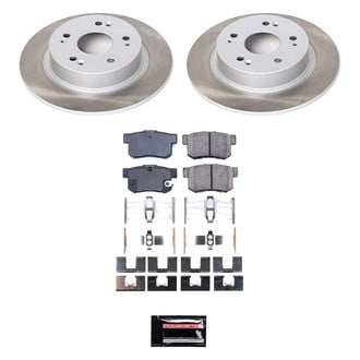 PowerStop® - Semi Coated Rear Disc Brake Kit