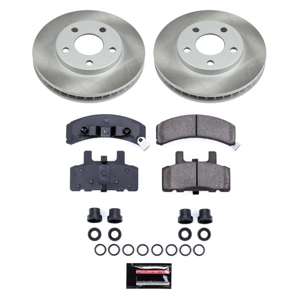  PowerStop® - Semi Coated Front Disc Brake Kit