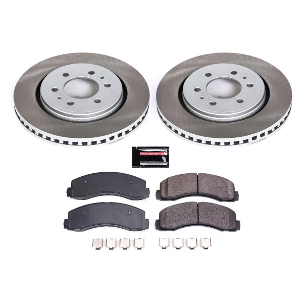  PowerStop® - Semi Coated Front Disc Brake Kit