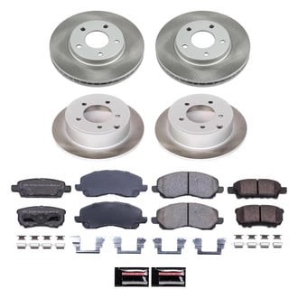 PowerStop® - Semi Coated Disc Brake Kit