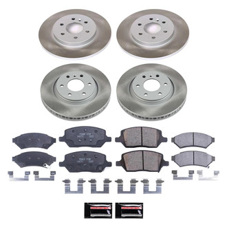 PowerStop® - Semi Coated Disc Brake Kit