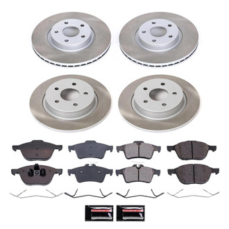 PowerStop® - Semi Coated Disc Brake Kit