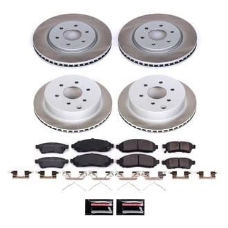 PowerStop® - Semi Coated Disc Brake Kit