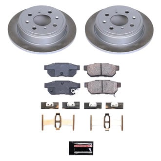 PowerStop® - Semi Coated Rear Disc Brake Kit