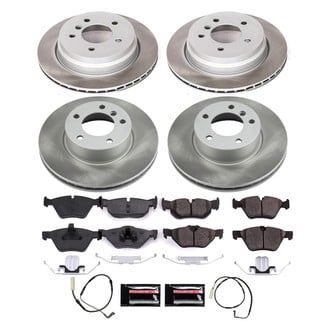 PowerStop® - Semi Coated Front and Rear Disc Brake Kit