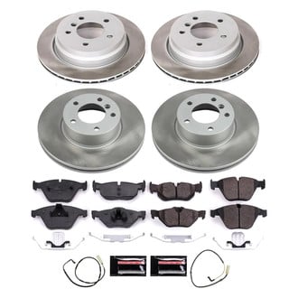 PowerStop® - Semi Coated Front and Rear Disc Brake Kit