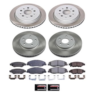 PowerStop® - Semi Coated Disc Brake Kit