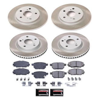 PowerStop® - Semi Coated Disc Brake Kit