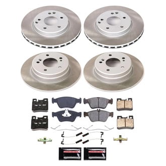 PowerStop® - Semi Coated Front and Rear Disc Brake Kit