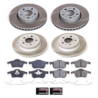 PowerStop® - Semi Coated Disc Brake Kit