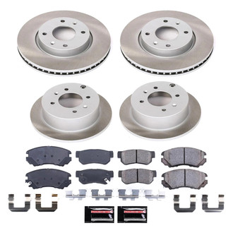 PowerStop® - Semi Coated Disc Brake Kit
