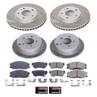 PowerStop® - Semi Coated Disc Brake Kit
