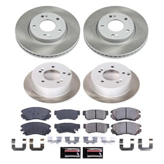 PowerStop® - Semi Coated Disc Brake Kit