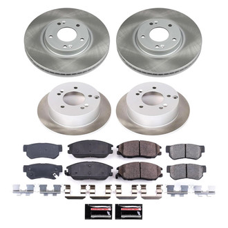 PowerStop® - Semi Coated Disc Brake Kit