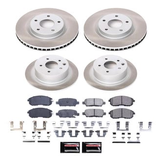 PowerStop® - Semi Coated Disc Brake Kit