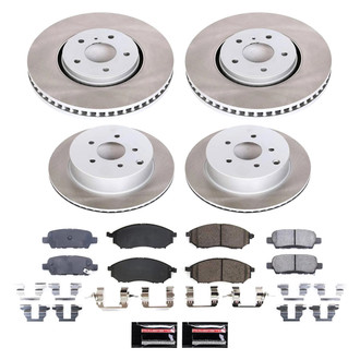 PowerStop® - Semi Coated Disc Brake Kit