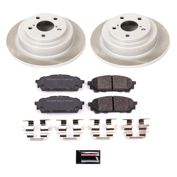  PowerStop® - Semi Coated Rear Disc Brake Kit