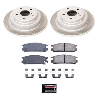 PowerStop® - Semi Coated Rear Disc Brake Kit