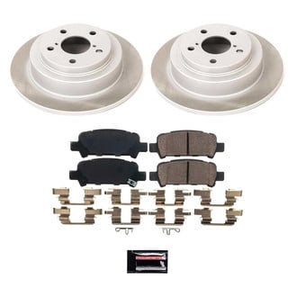 PowerStop® - Semi Coated Rear Disc Brake Kit