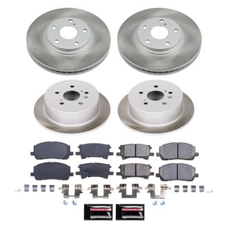 PowerStop® - Semi Coated Disc Brake Kit
