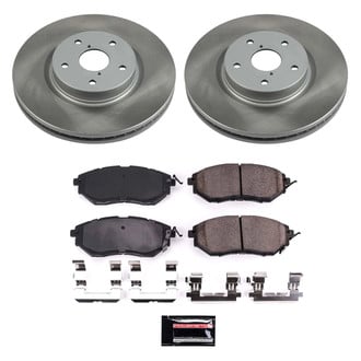 PowerStop® SC4603 - Semi Coated Front Disc Brake Kit