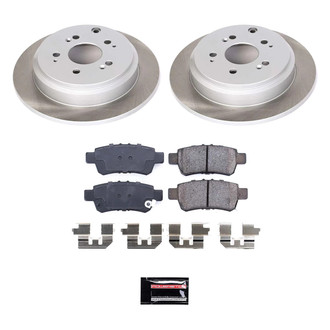 PowerStop® - Semi Coated Rear Disc Brake Kit