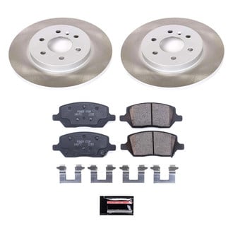 PowerStop® - Semi Coated Rear Disc Brake Kit