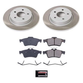 PowerStop® - Semi Coated Rear Disc Brake Kit