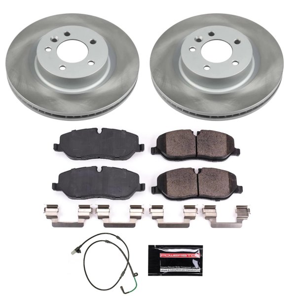  PowerStop® - Semi Coated Front Disc Brake Kit