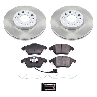 PowerStop® - Semi Coated Front Disc Brake Kit