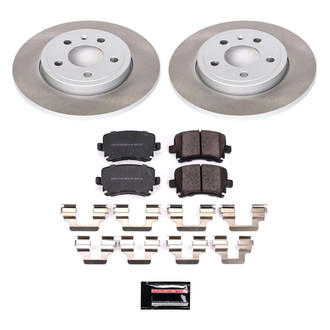 PowerStop® - Semi Coated Rear Disc Brake Kit