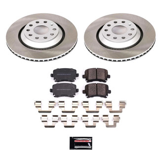 PowerStop® - Semi Coated Rear Disc Brake Kit