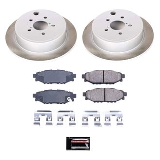PowerStop® - Semi Coated Rear Disc Brake Kit