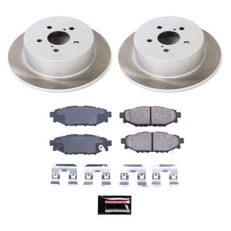 PowerStop® - Semi Coated Rear Disc Brake Kit