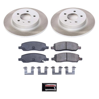 PowerStop® - Semi Coated Rear Disc Brake Kit