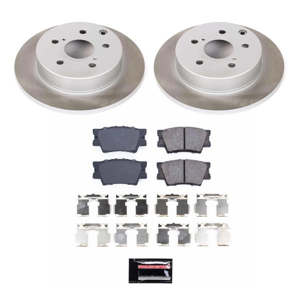  PowerStop® - Semi Coated Rear Disc Brake Kit