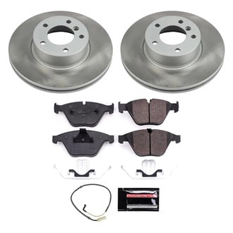 PowerStop® - Semi Coated Front Disc Brake Kit